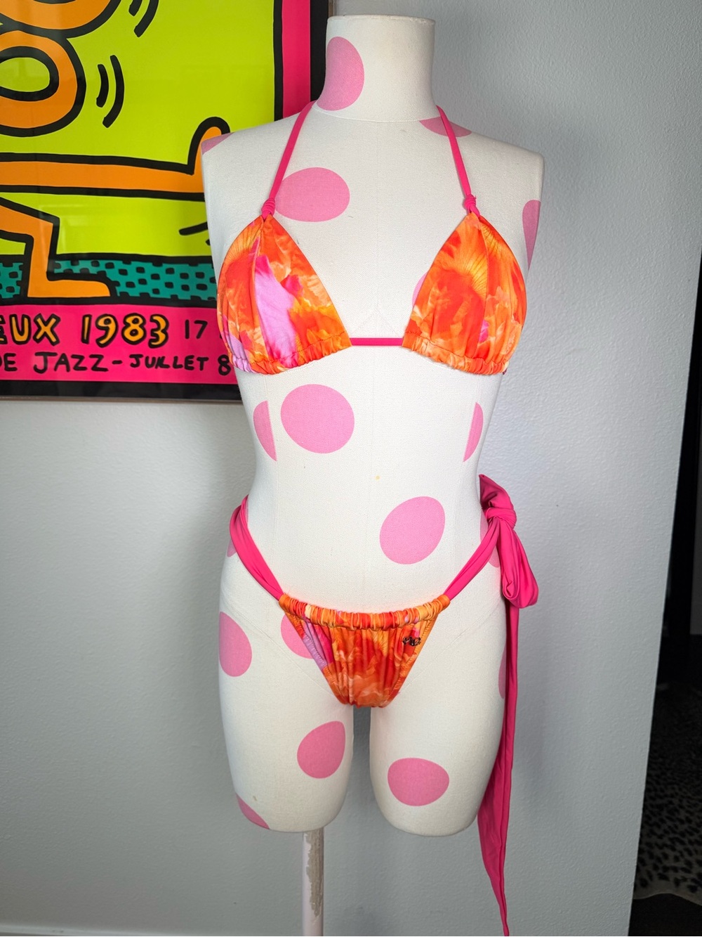Rat & Boa Bahia Bikini Top & Bottom Set Side Tie XXS - Picture 3 of 15